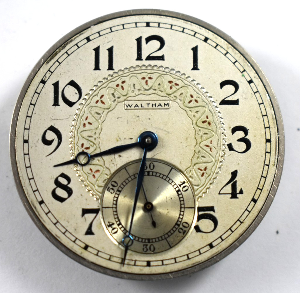 Vintage Waltham Grade 225 12s 17J OF Incomplete Pocket Watch Movement lot.ey