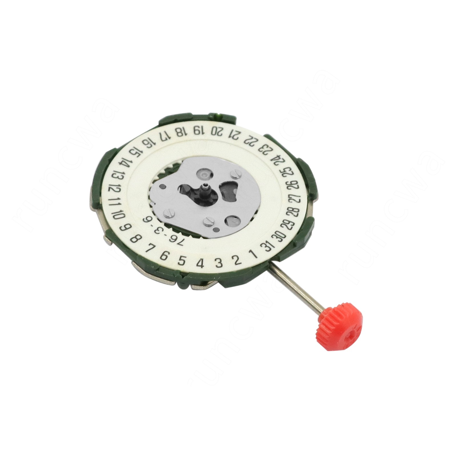 For Genuine Miyota 2115 Movement Quartz Japan, Date At 6, 3 Hands with battery