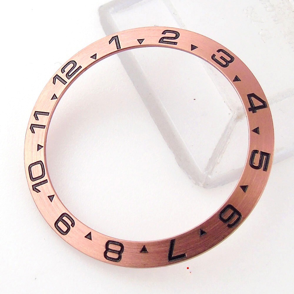 New 38mm*30.7mm Alloy Slope Watch Bezel Insert Ring For SUB GMT Men Watch