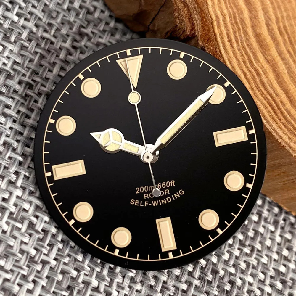 20ATM Diver 38mm Sapphire Watch Case 29mm Luminous Dial Fit NH35 NH36 ETA 2824