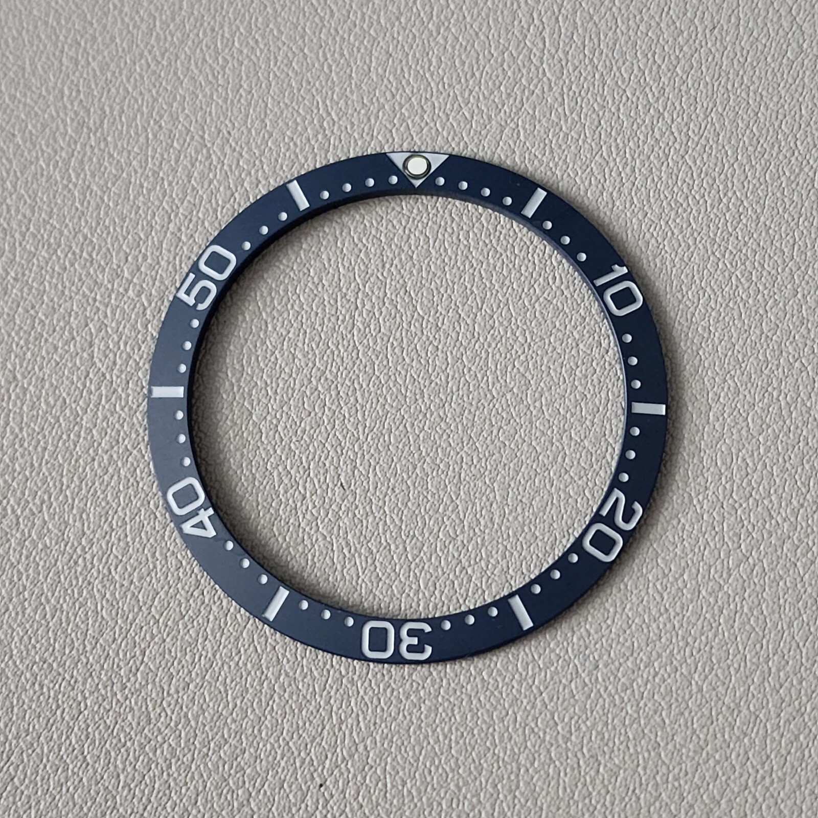 Bezel Insert Dark Blue SKX007 Ceramic / Sloped C3 Low PIP / Matte