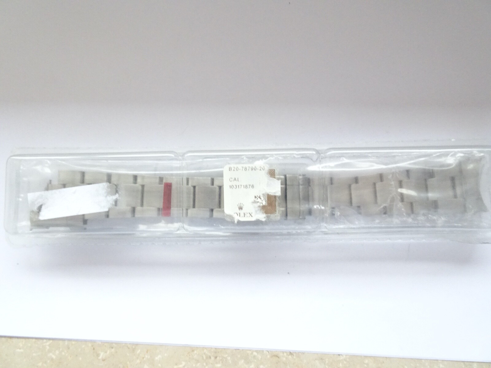 Rare Rolex 78790 Mens End Link 501 B 20 mm Oyster Bracelet GMT Master NEW