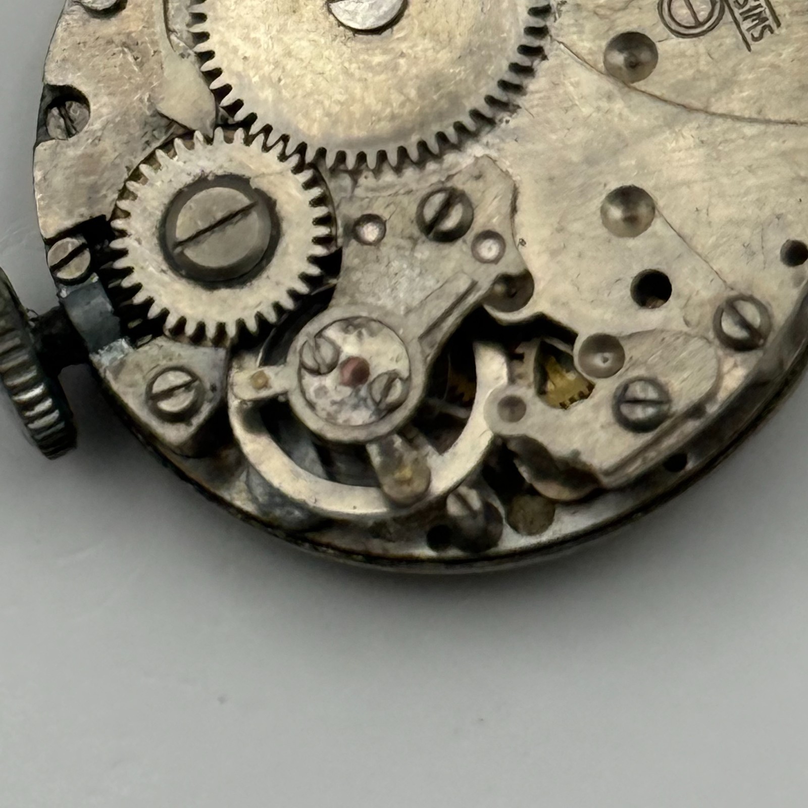 Ebosa 119 Watch Movement Rocar Sub Seconds Manual Wind Vintage Parts 23.7mm