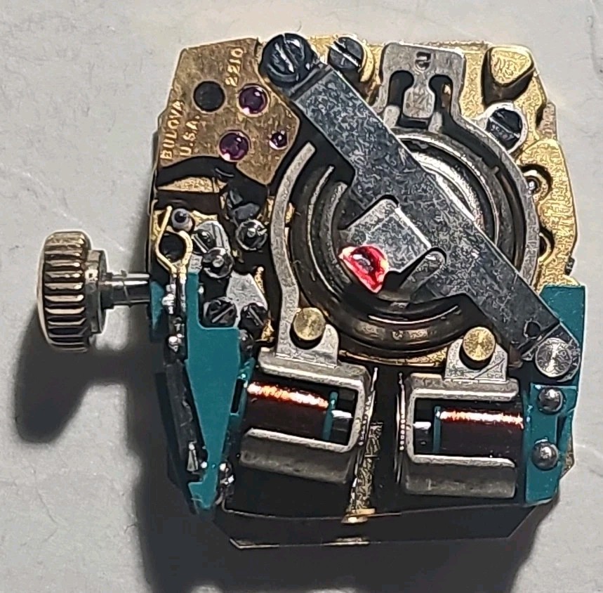 (2) Vintage Bulova Accutron 2210 10k Rolled Gold Plate Case Back & Ulysse Nardin