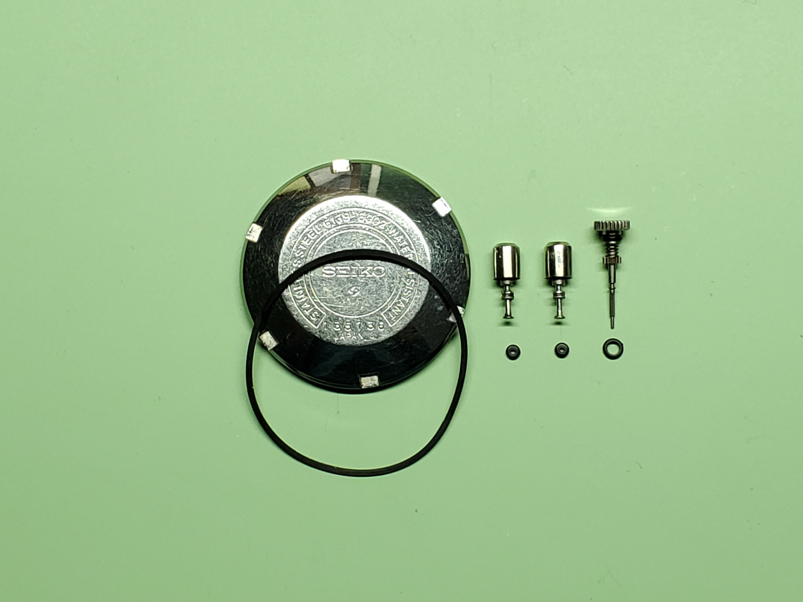 Pogue + Speedtimer 6139-600X + 6139-603X Gasket-Set for your Seiko