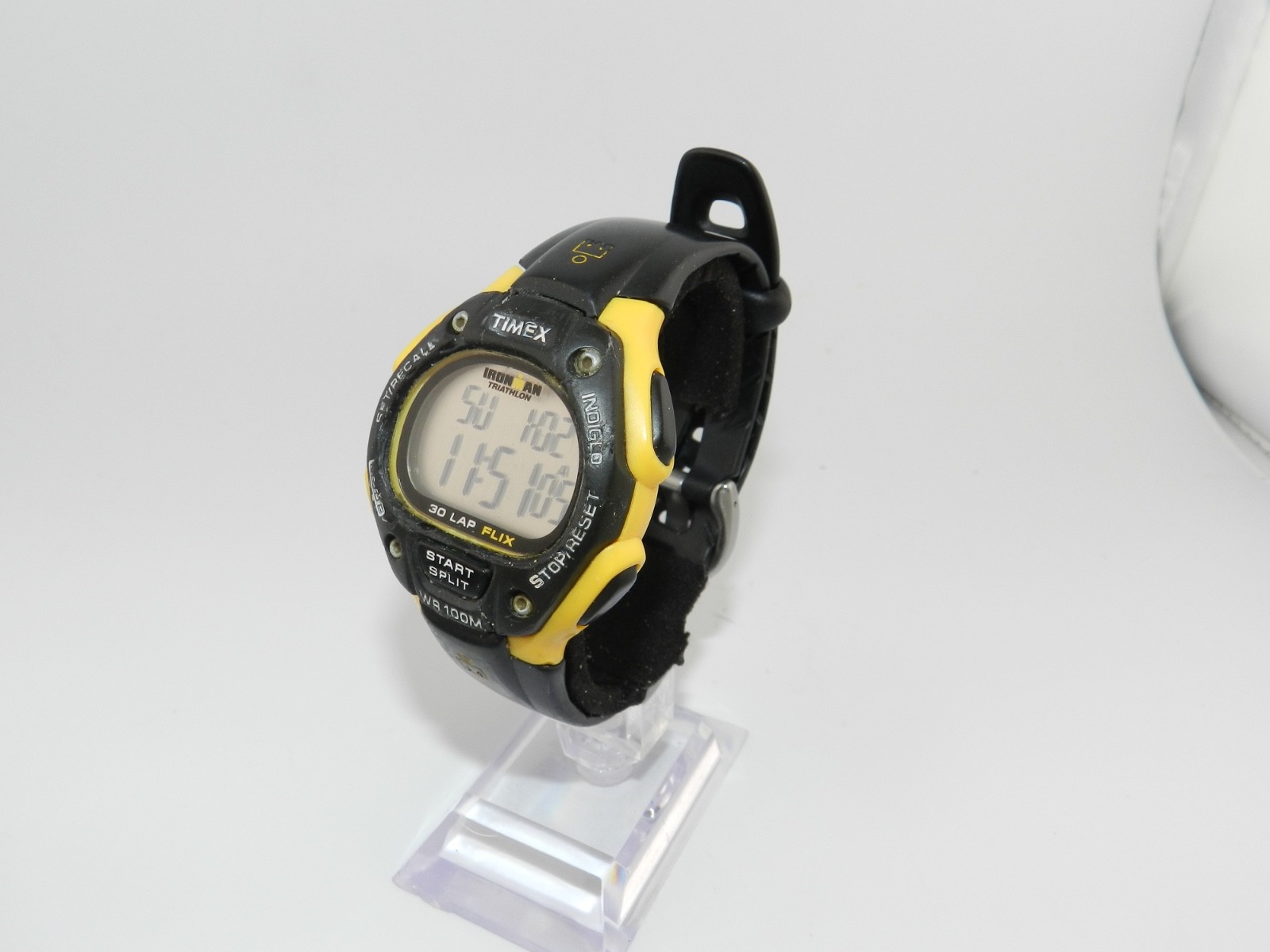 Vintage Timex Ironman Triathlon Digital Sport Watch Indiglo – WR 100M