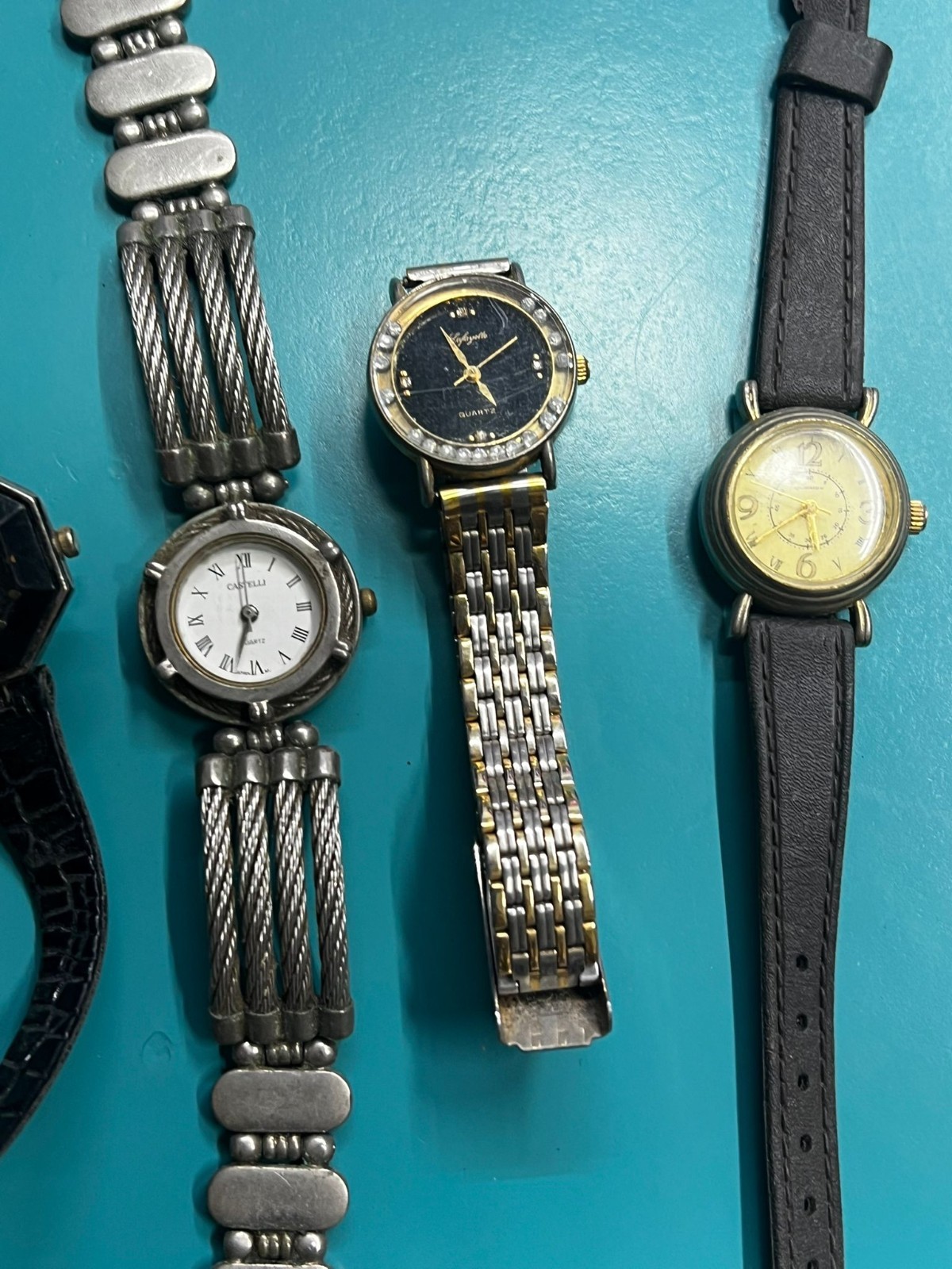 Lot of 14 Vintage Watches – ORIENT, CITIZEN, BOY LONDON – For Parts or Repair