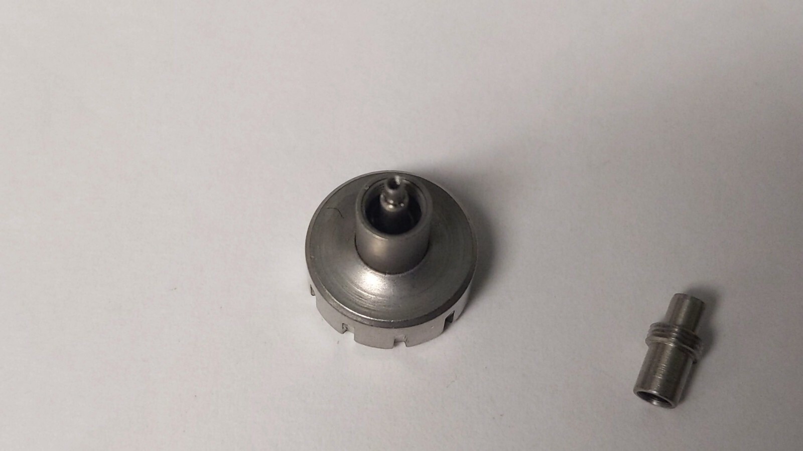 Invicta CROWN Silver/Gunmetal Color 12mm SCREWDOWN TYPE with tube etched logo ne