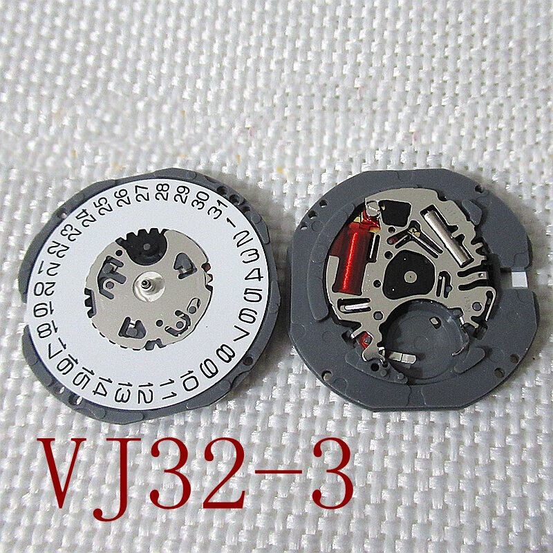 Hattori Epson TMI VJ32 VJ32B Watch Quartz Movement Date At 3/6 Japan Made