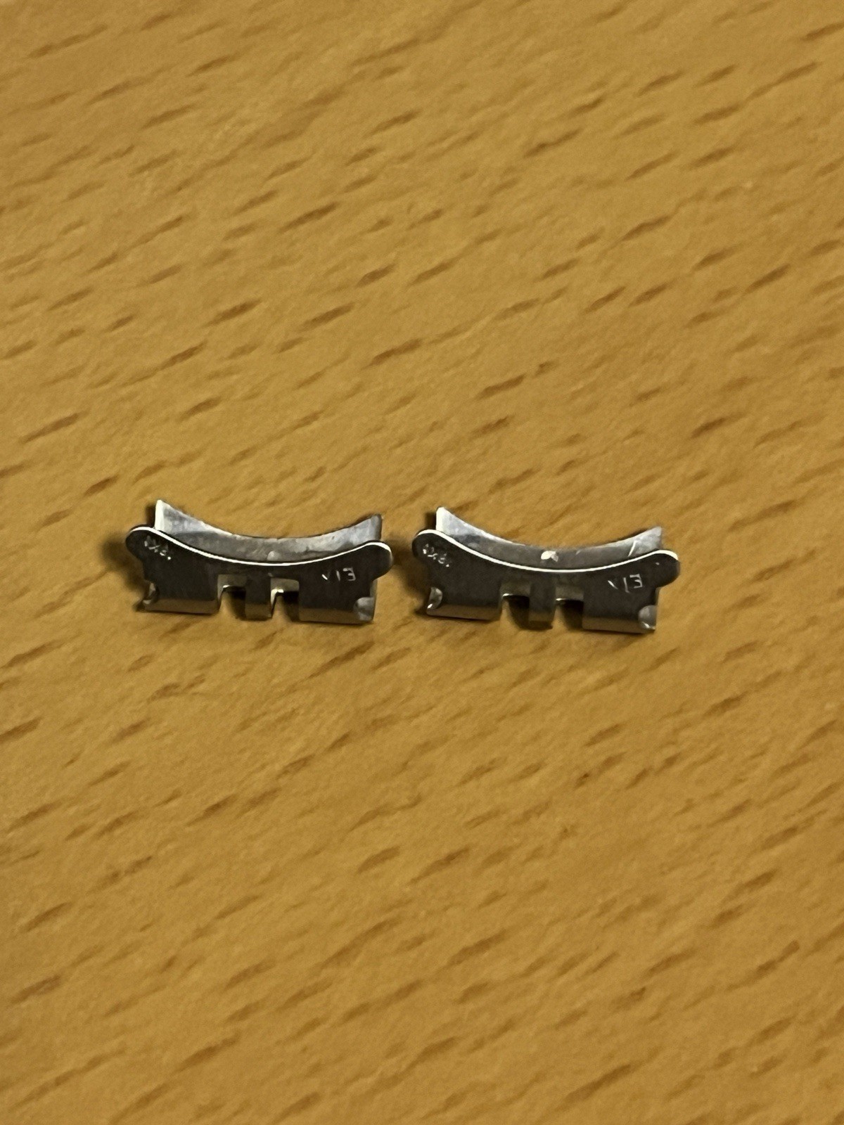 LADIES 18K Solid Gold/SS JUBILEE ENDPIECE FOR ROLEX 13mm 69173 6917 79173 custom