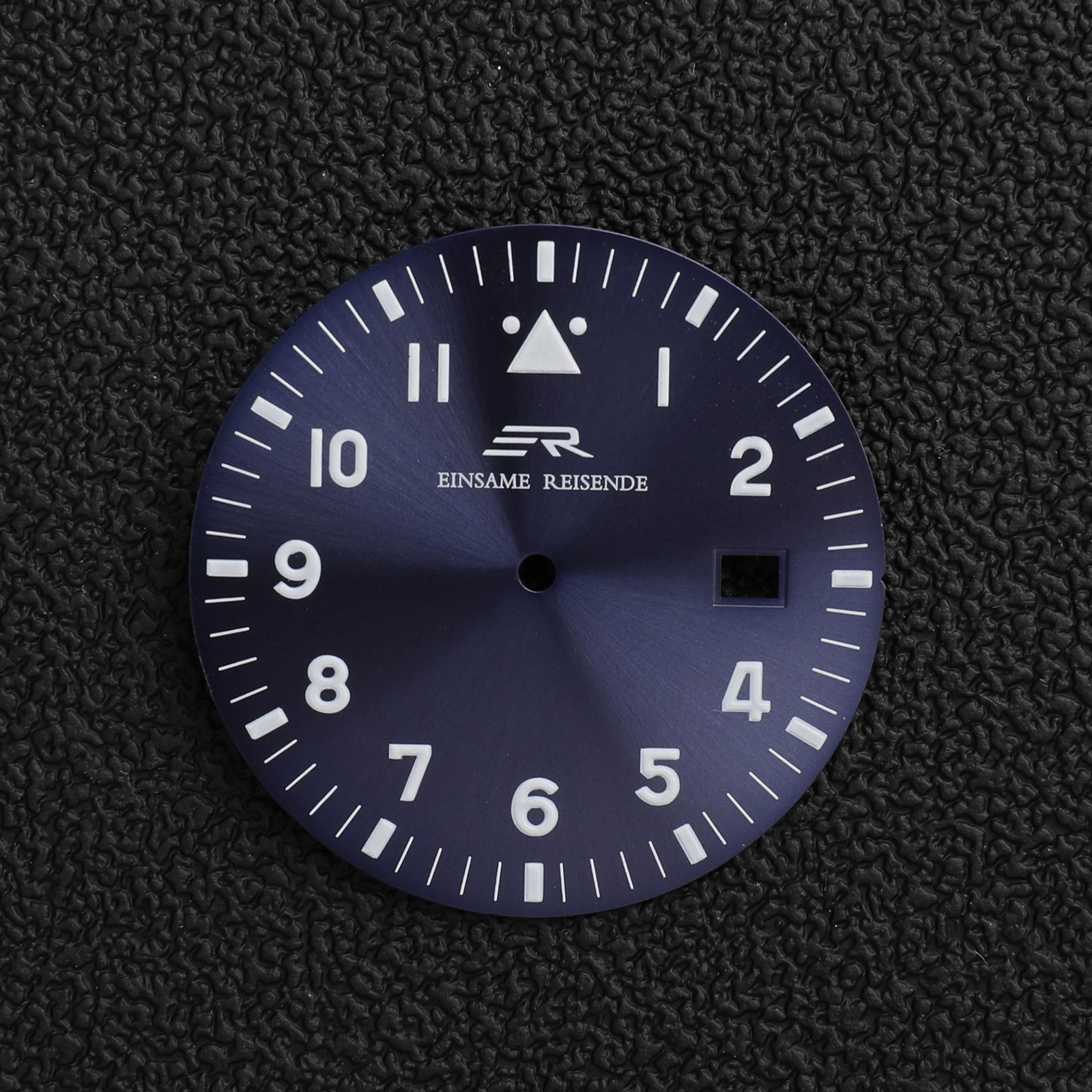 33.5mm Pilot Watch Dial Green Luminous For Nh35 Nh36 Movement Watch Accessories