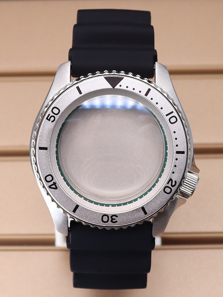 42.5mm Seiko SKX007 Mod Watch Case Sapphire Glass For Seiko Nh35 Nh36 Movement