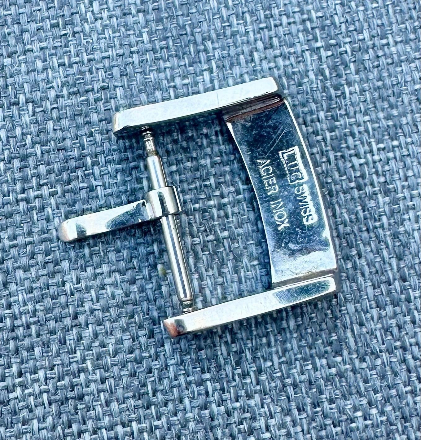 An Authentic Stainless Steel Chopard Watch Buckle 16.5mm.