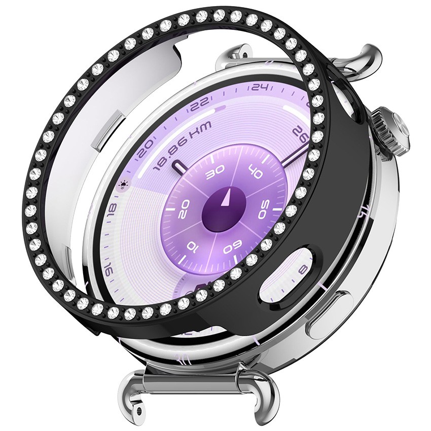 Single-row Diamond Watch Protective Case Accessories for HUAWEI Watch GT6 41MM