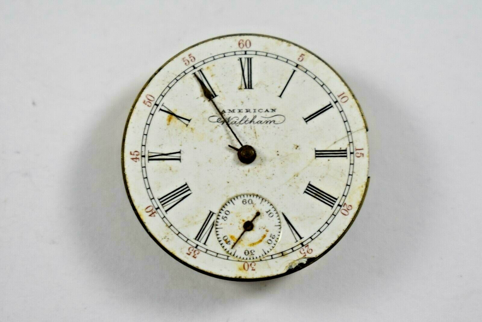 Vintage Waltham Grade 62 0s 11 Jewels Watch Movement Private F.Schnieder lot.t