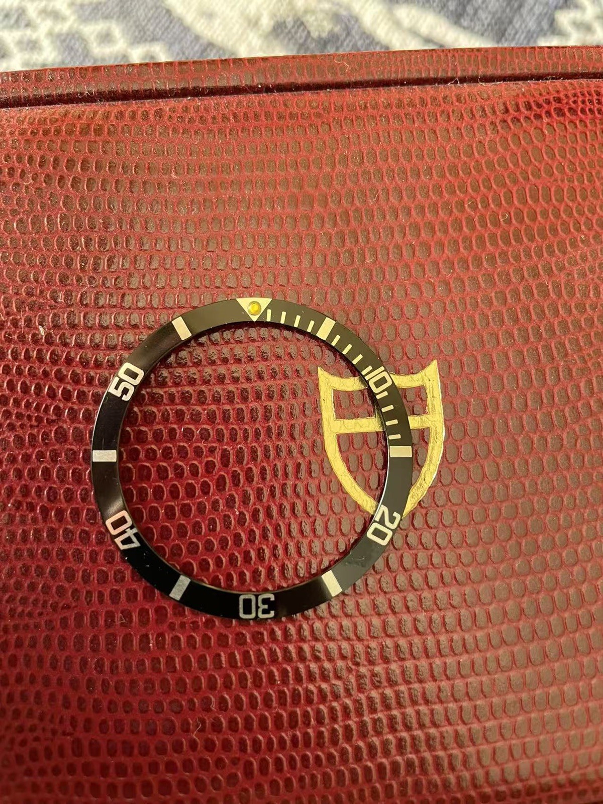 Vintage R T Flat 4 Bezel, Black, Fit For 1680, 5513, 5512, 76100, 79090, 9401