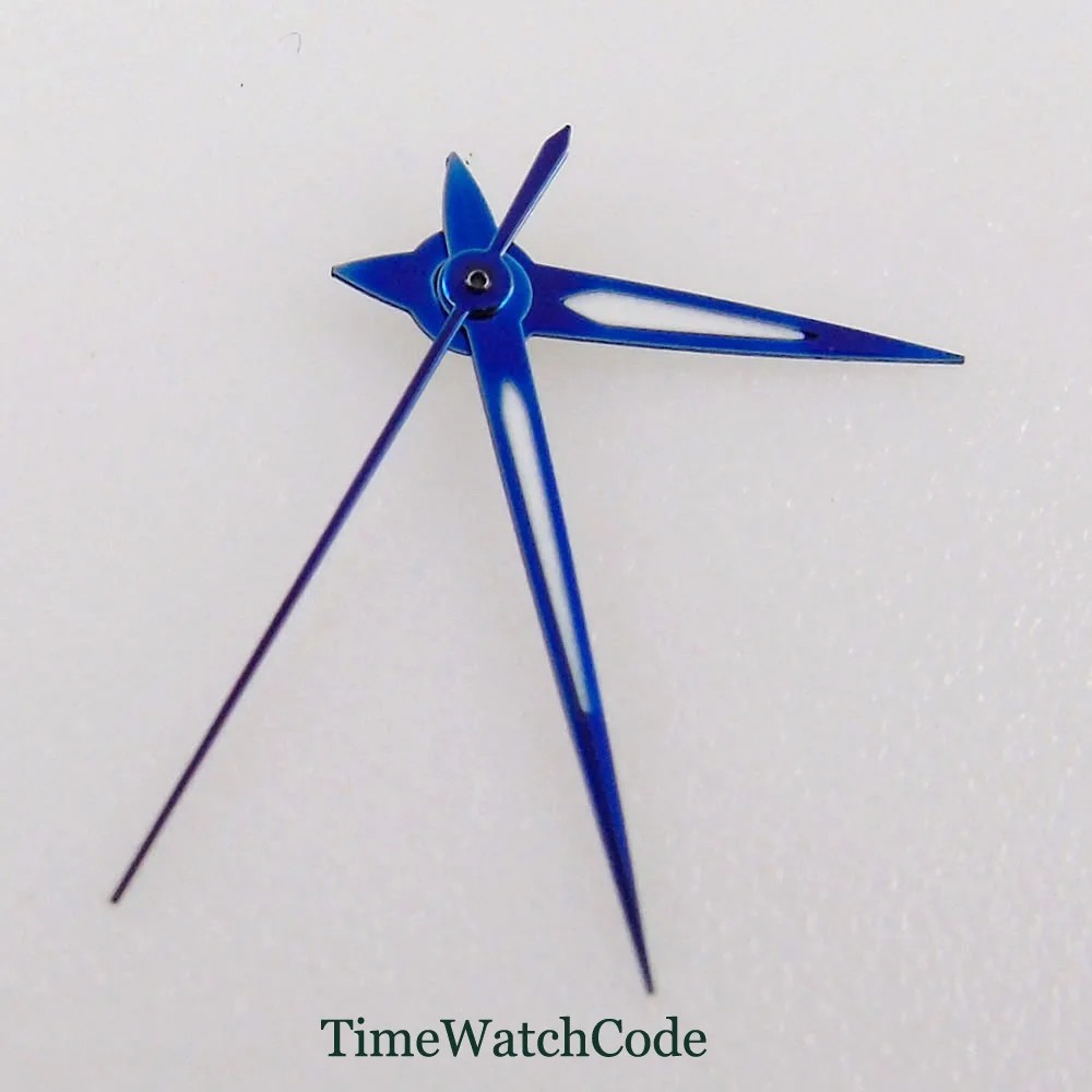 Watch Hands Blue Luminous For ETA 2824 2836 PT5000 NH35A NH36A 7s26 4r35 Miyta
