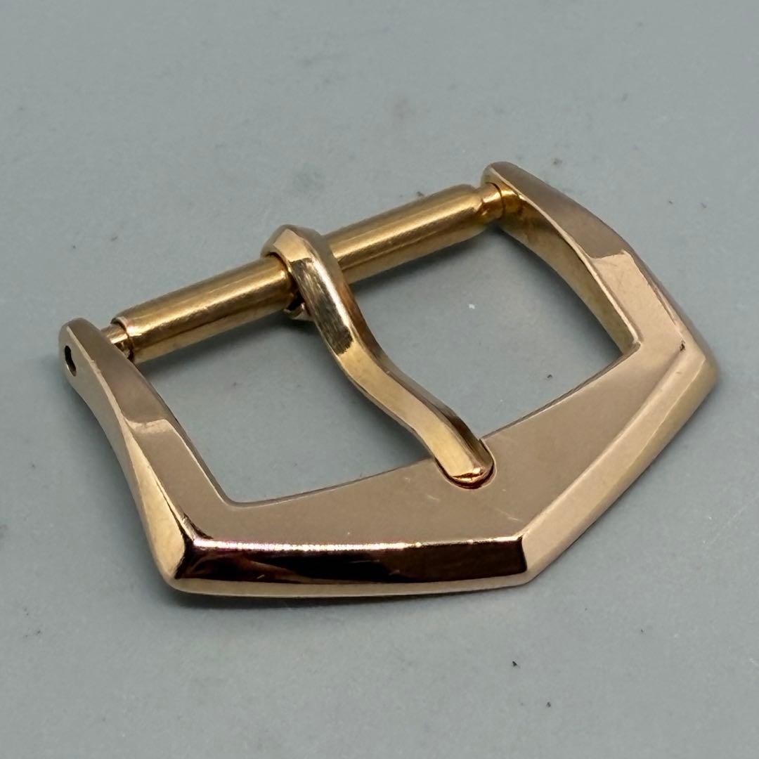 PATEK PHILIPPE 18K Rose Gold Tang Buckle Original 16 mm
