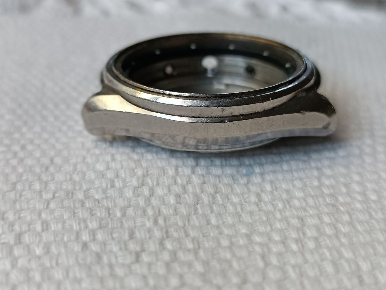 VINTAGE 42MM SEIKO JUMBO REF 6138-3002 ORIGINAL CASE AND INNER RING REPLACEMENT