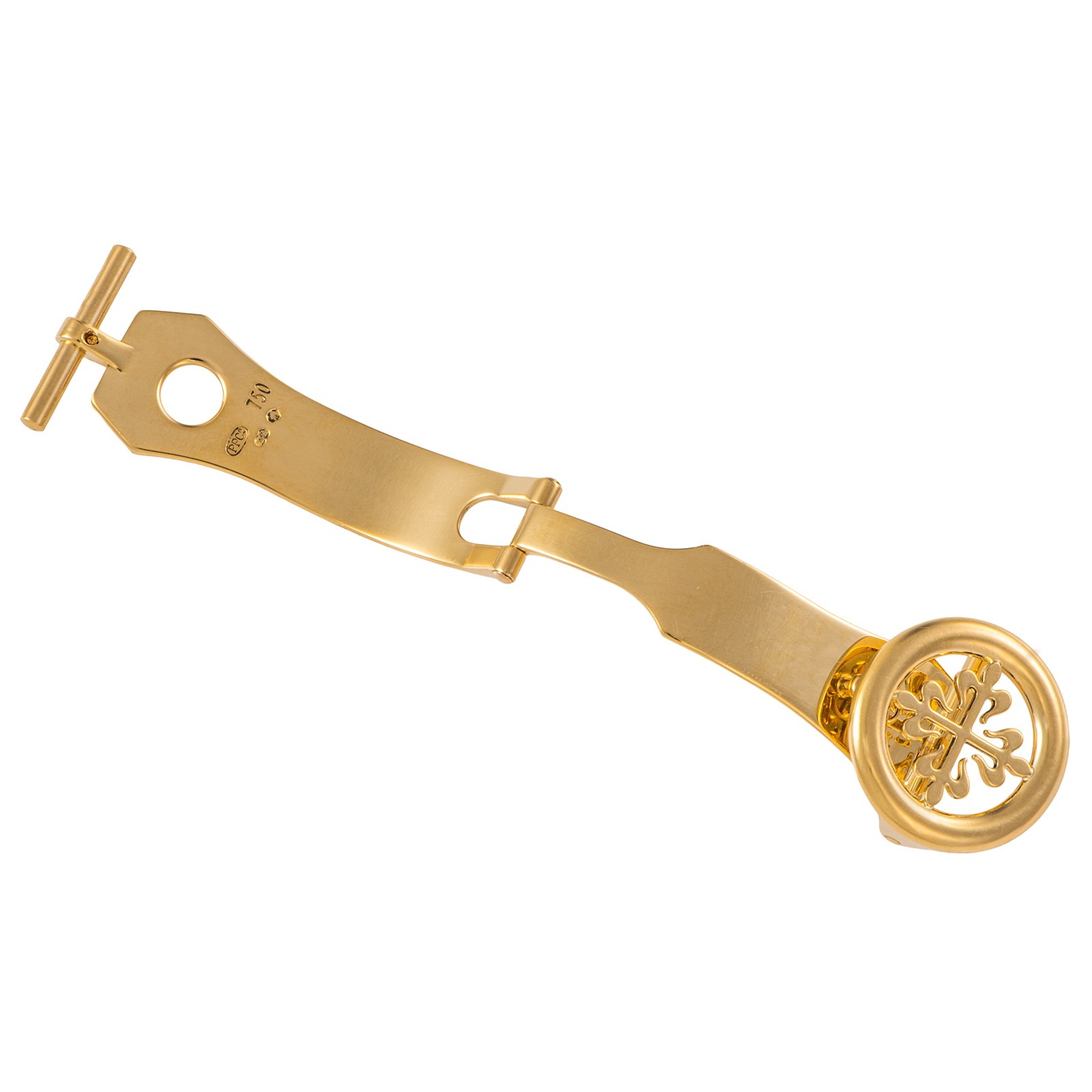 PATEK PHILIPPE D buckle For 16 mm 18K Yellow Gold from JAPAN