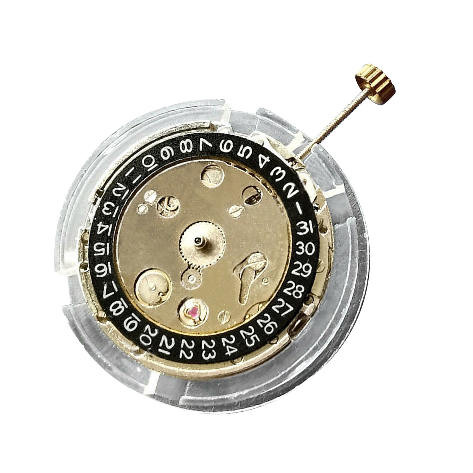 Watch Automatic Mechanical Movement Black Date Calendar @ 3 For 2813 8215 Part B