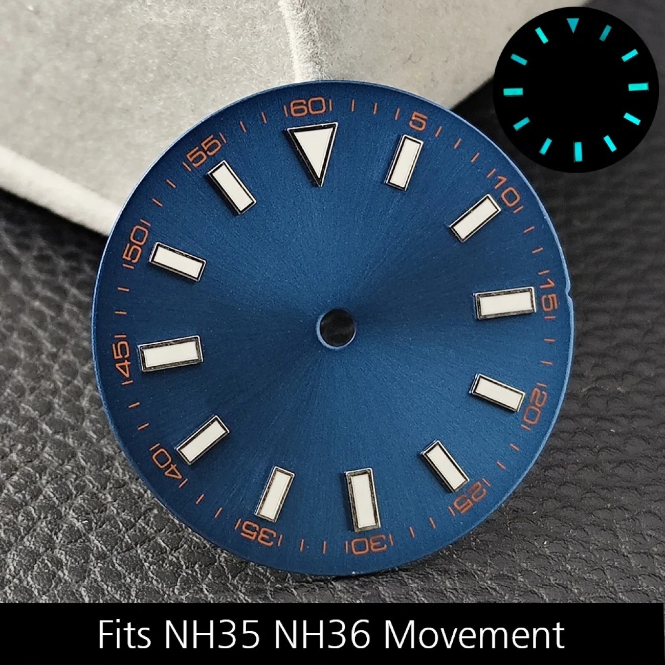 28.5mm Watch Dial Hands For NH35 NH36 M8215/E2824 Movement Watch Repair Parts