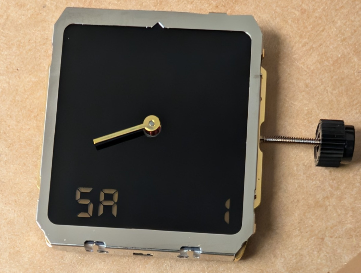 NEW ETA 988.333 MOVEMENT Quartz Digital/Analog, Alarm, Chronograph GENUINE