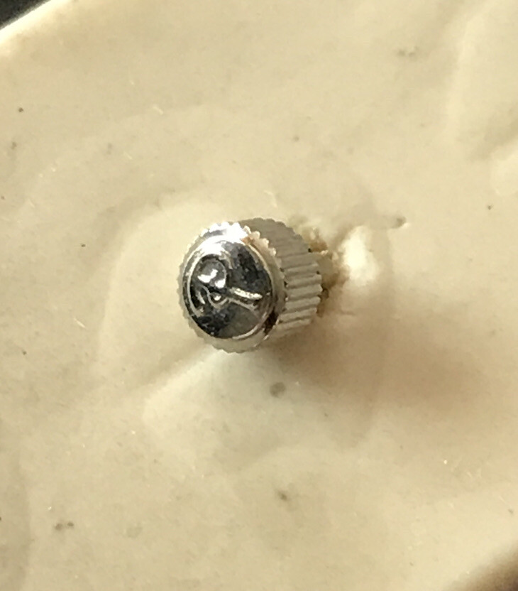 PHILIP WATCH vintage crown screw-in, 3.6mm, Ref.2568, Swiss Made