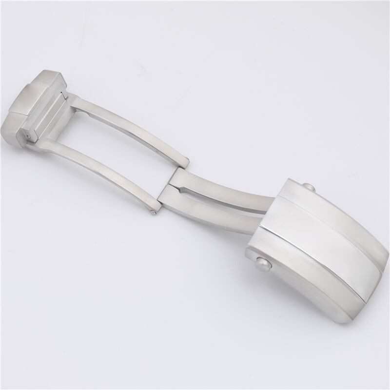 Fit for Breitling Watch Band 18mm Slider Glide Folding Buckle Deployment Clasp