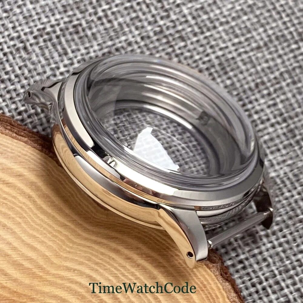 316L Watch Case for NH35 NH38 ETA2824 PT5000 10ATM Domed Sapphire Crystal 40mm