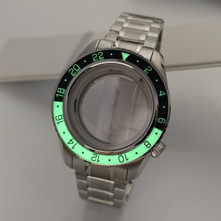 NH35 case 44mm Tai Chi circle GS case luminous circle for NH34/NH35 movement