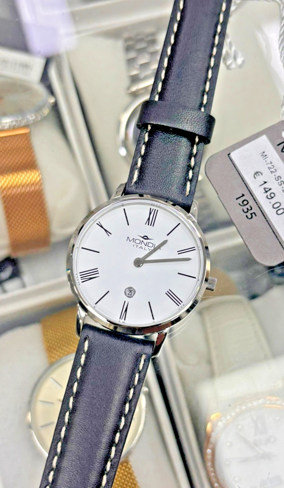 Mondia Women’s MI.722.SS.22WT-CP Quartz Watch New