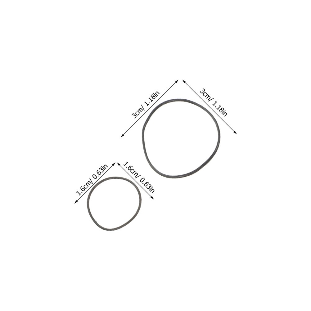 750 Pcs Watch Seal Back Cover Gasket Gaskets Replacement