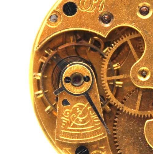 1891 ELGIN POCKET WATCH MOVEMENT 4377326 GRADE: 94 6s 11j (OL3)