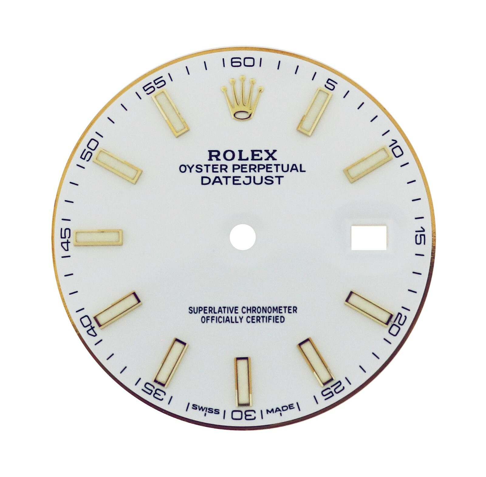 ROLEX GENUINE MENS DATEJUST 41 WHITE INDEX DIAL 126333 126303