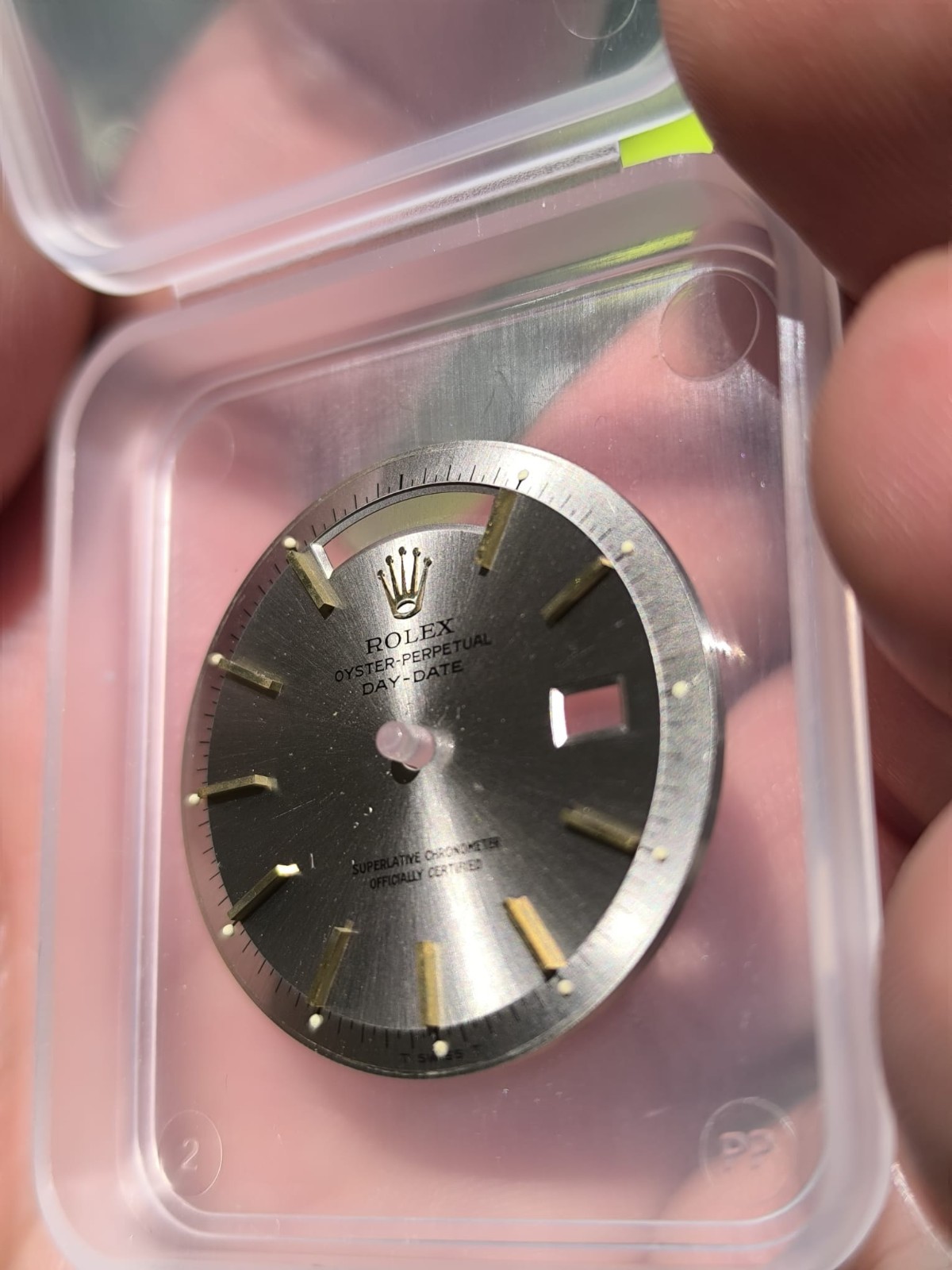 Rolex Daydate 36mm Pie Pan dial Ref 1803 part (DIAL only)