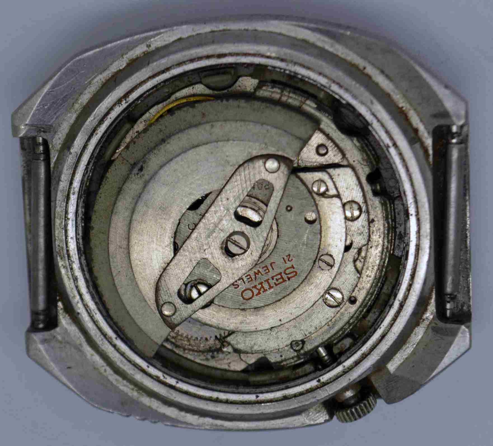 VTG SEIKO Steel Wristwatch. Ref: 6119-8580, Cal: 6119C. For Parts/Repairs
