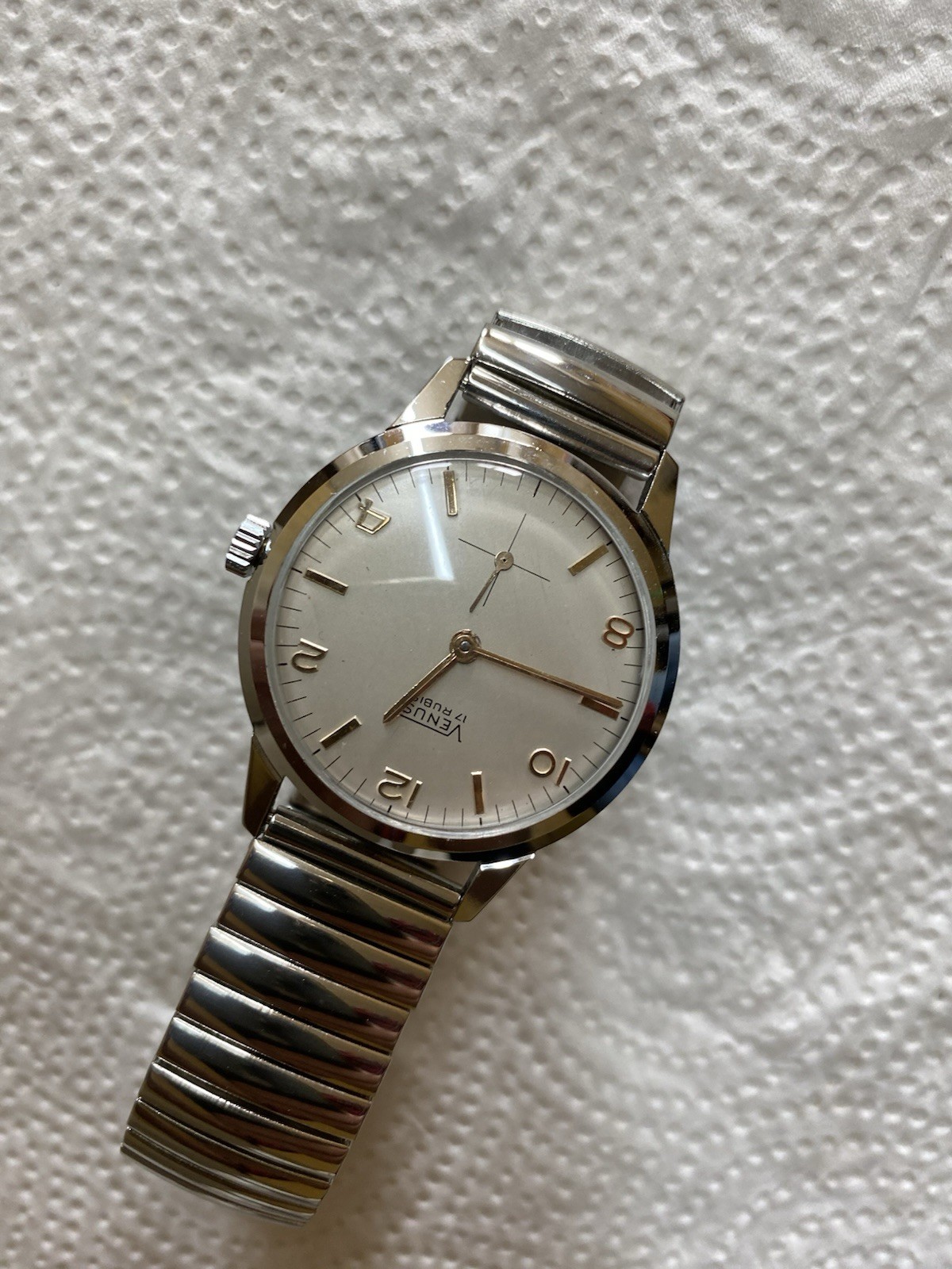 Venus Cal.1130 Wristwatch Overhauled €120.00 Spe. €10.00