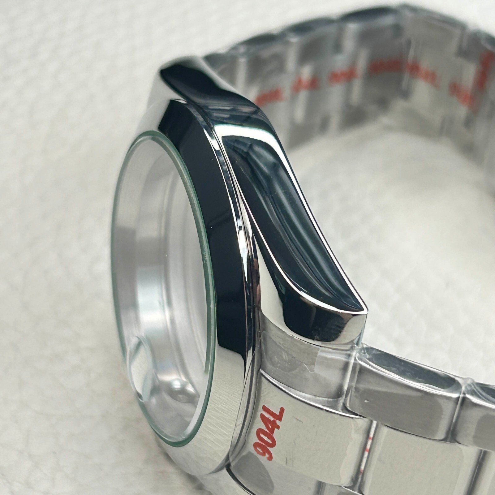 Sapphire Watch Case Stainless Steel Case Strap Fit NH35 NH36 Movement Mod 39mm