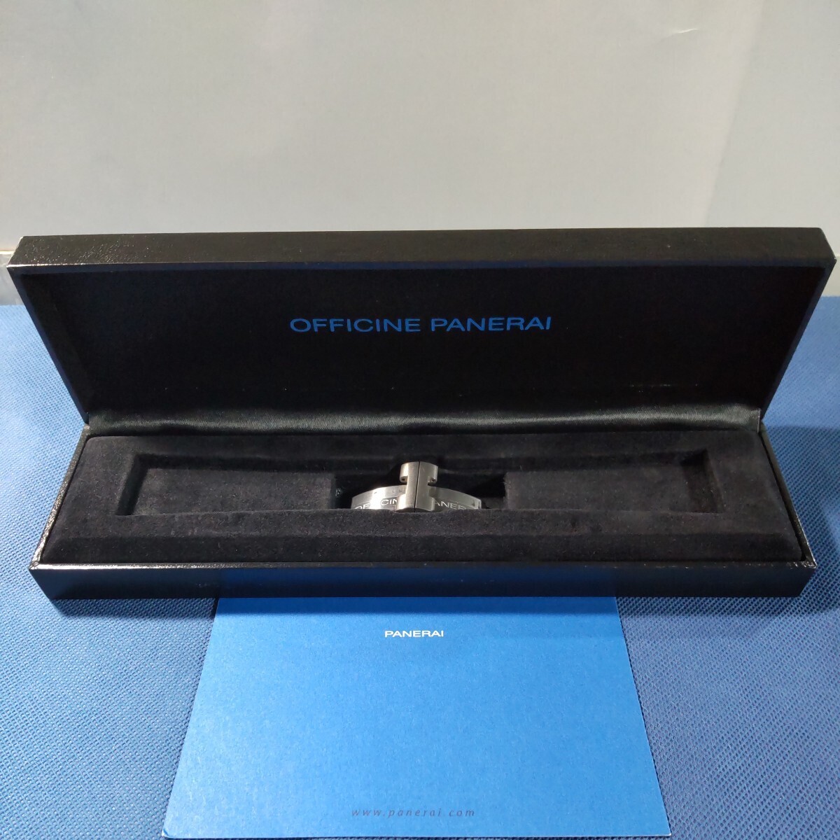 Officine Panerai buckle stainless steel SS titanium parts width approx. 20mm
