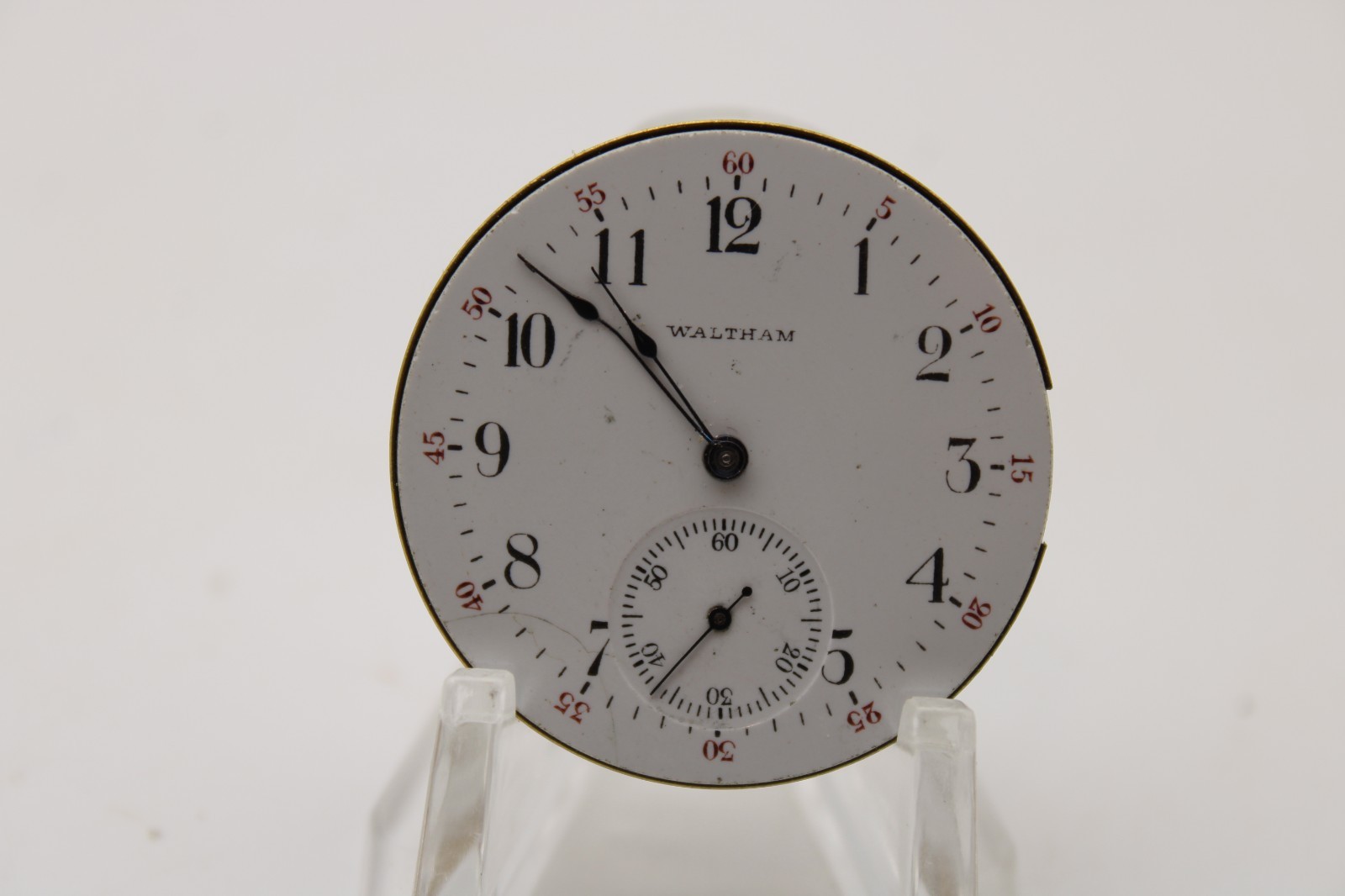 1903 WALTHAM POCKET WATCH MOVEMENT 12693969 GRADE: SEASIDE 6s 7j (PM3)