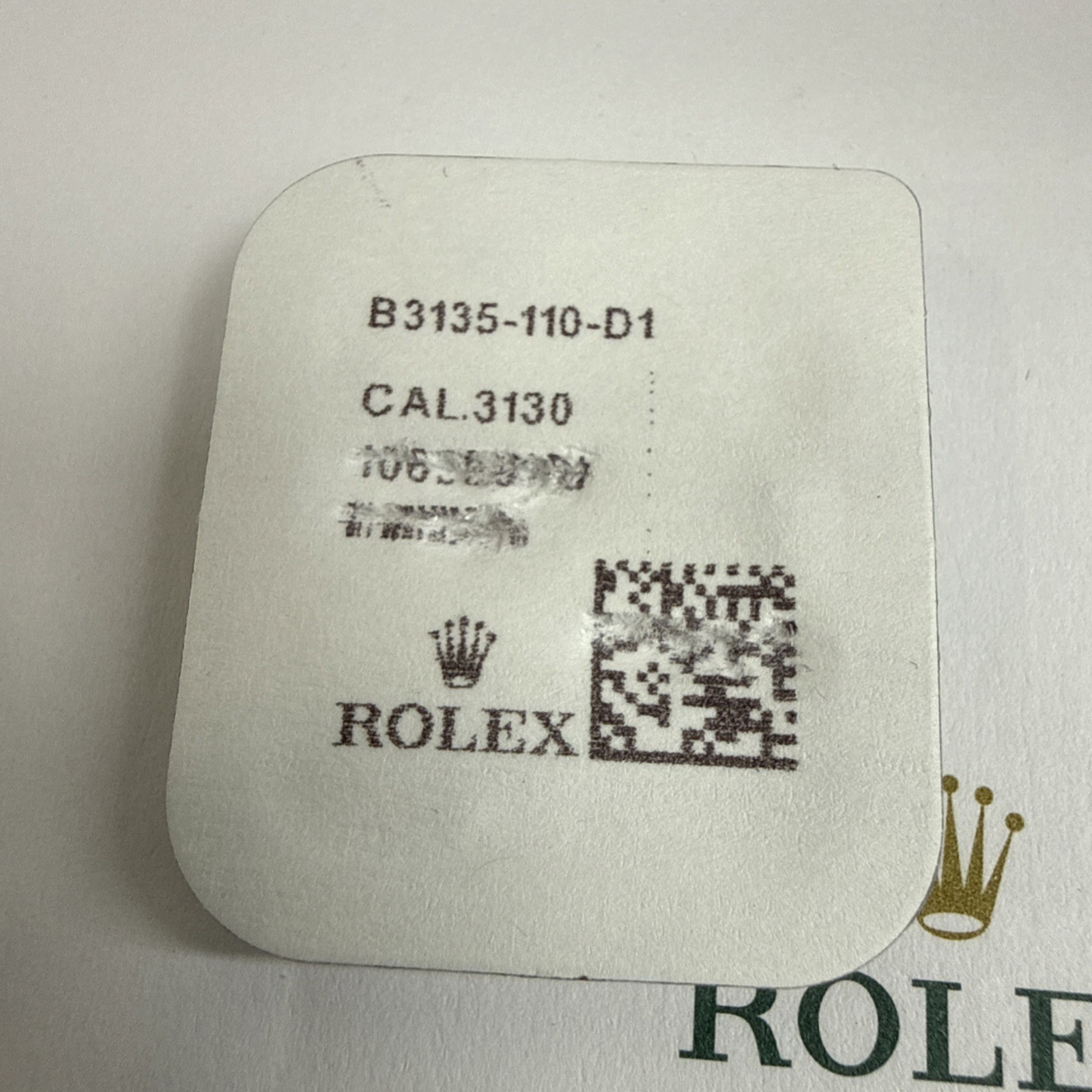 GENUINE Rolex 3135 110 Train Wheel Bridge New Factory Sealed
