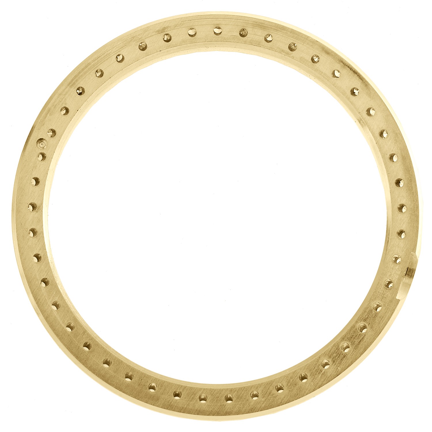 Custom U-Cut Fluted Diamond Bezel For Rolex DateJust 36 Fits 36mm Watch 0.85 CT.