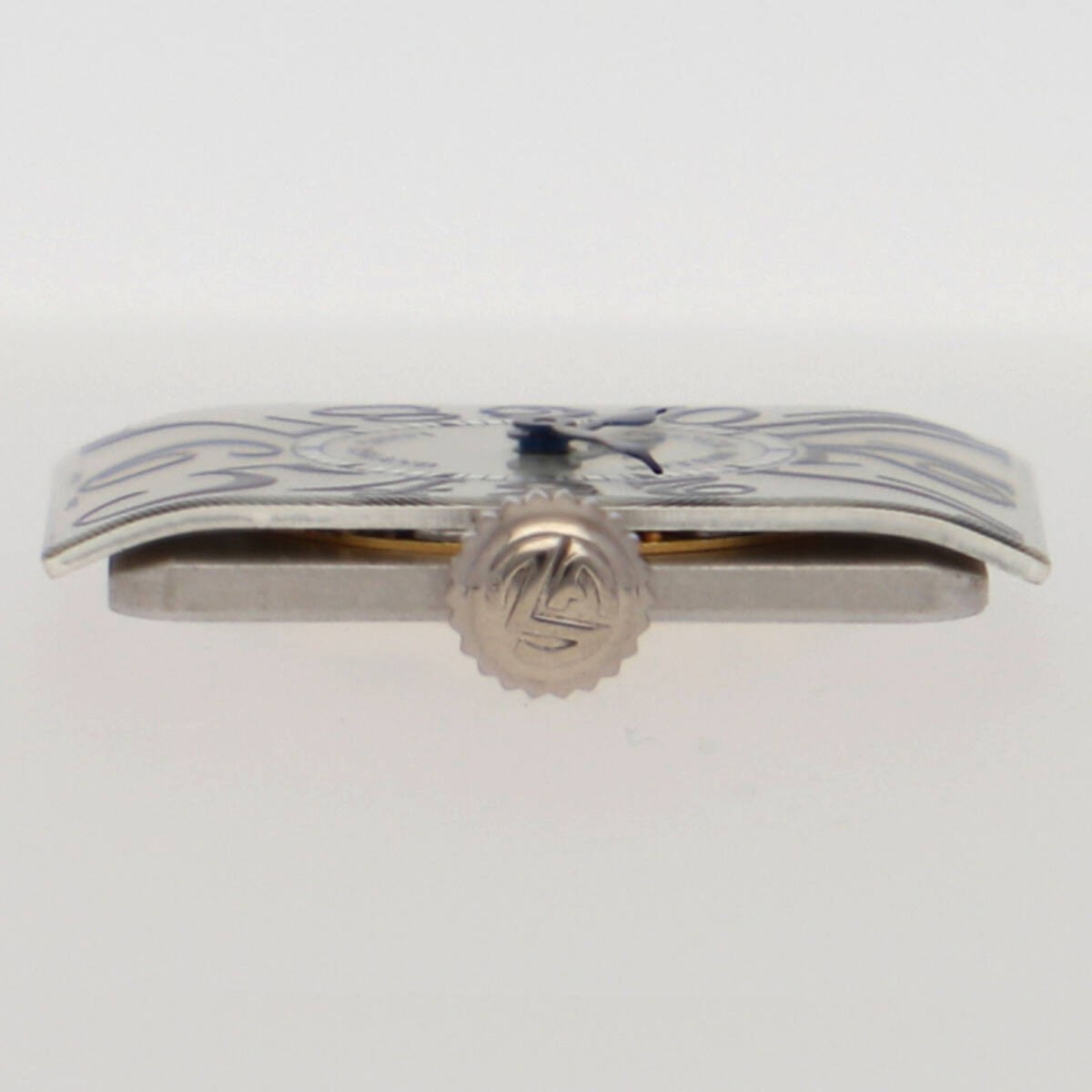 FRANCK MULLER Genuine Movement Long Island Cal.772 Parts Silver Color SS Working