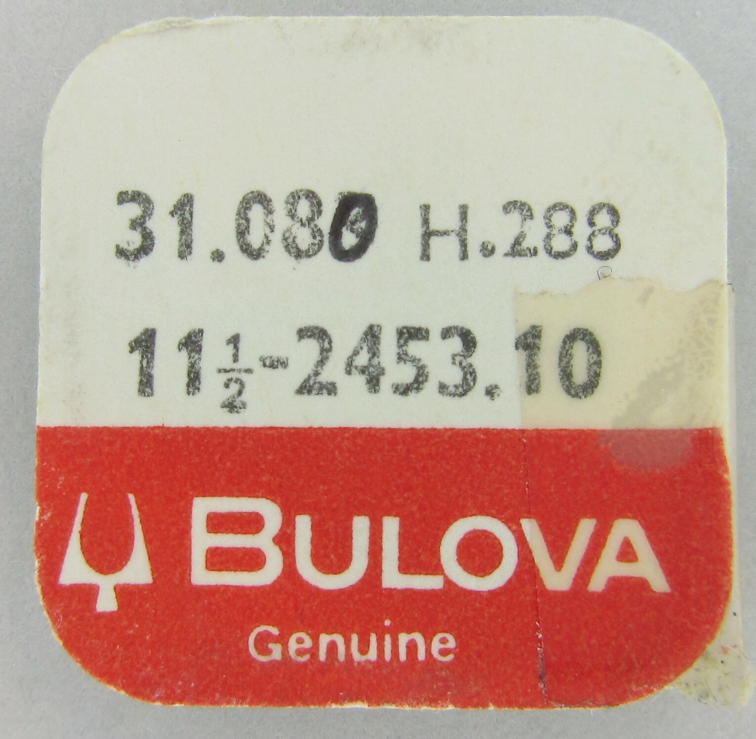 Bulova Accutron Caravelle Driver Cannon Pinion Part # 2453.10 31.080 H.288