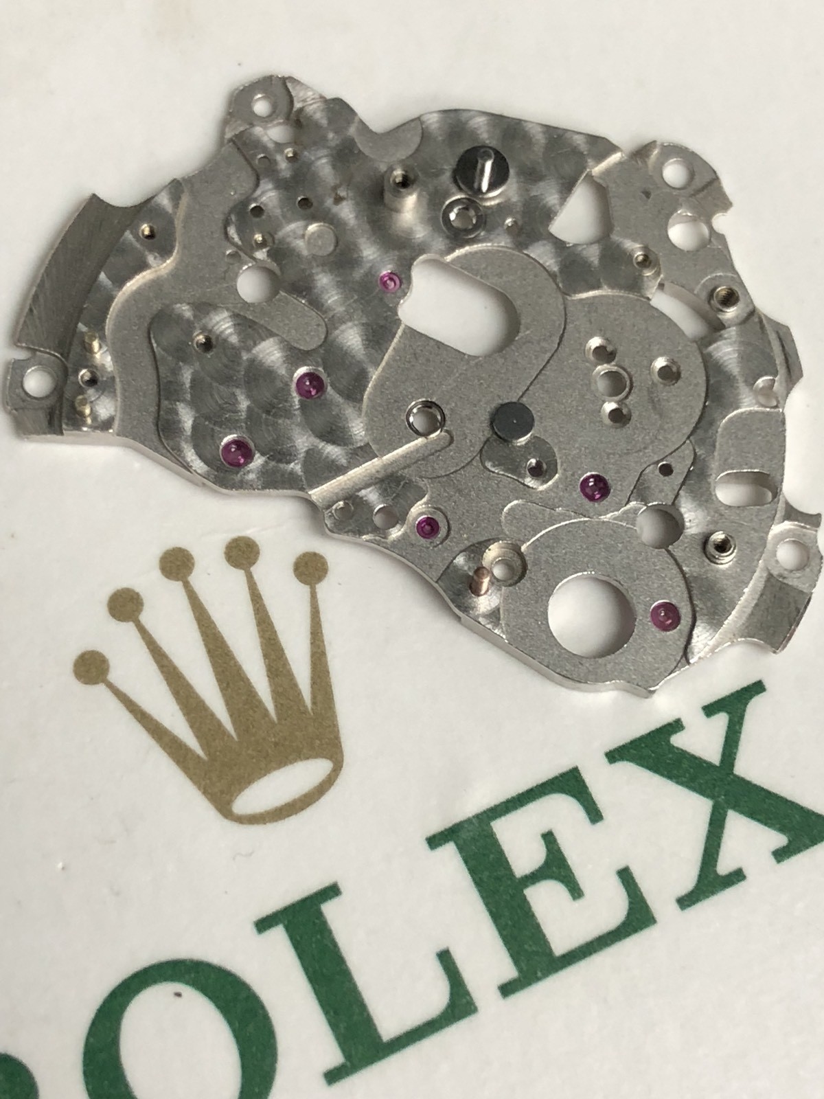GENUINE Authentic Rolex 4030 105 Daytona Barrel And Train Wheel Bridge