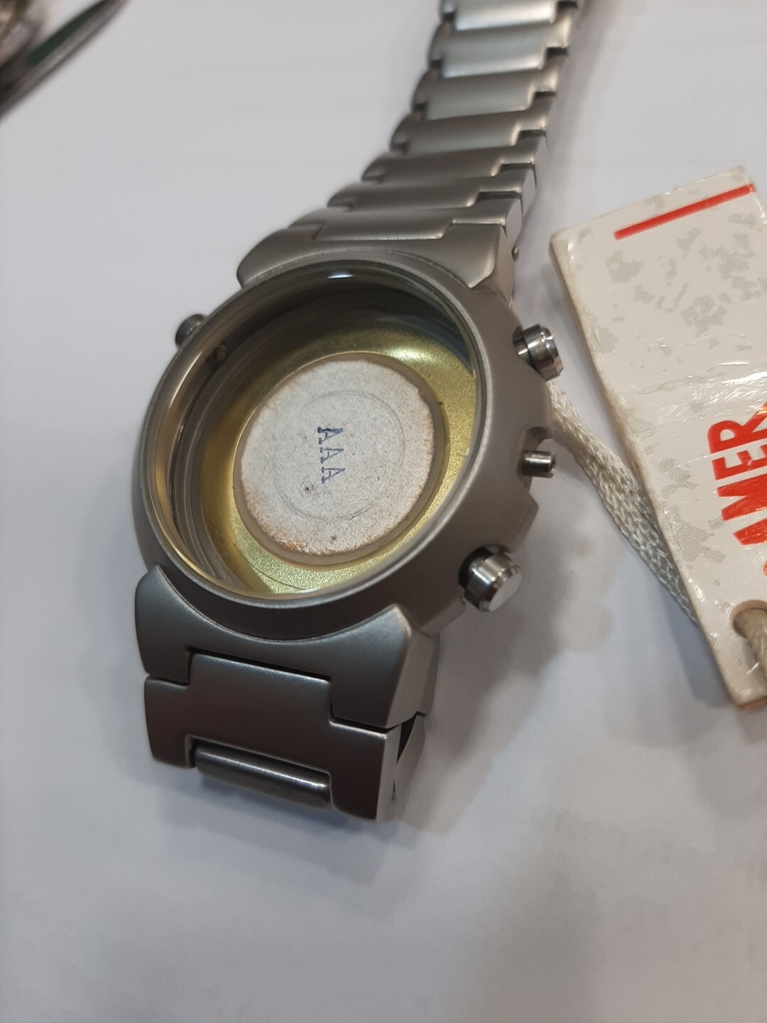 Roamer Power 8 Chrono Glass Case Button Strap