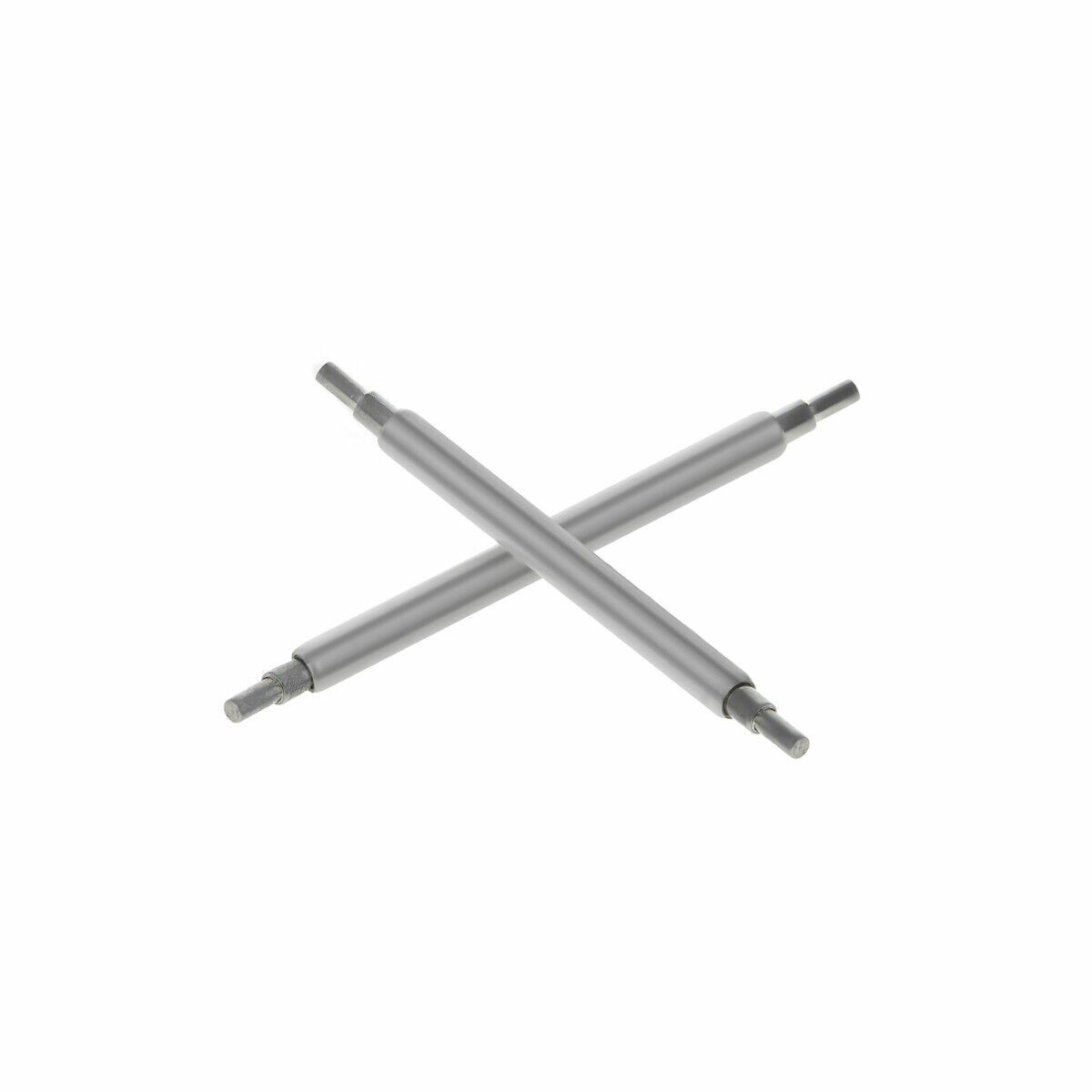 2 SPRING BAR FOR ROLEX WATCH STRAP BAND MEN OLD DATE -19MM DOUBLE SHOULDER S/S