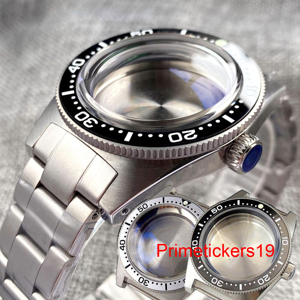 300M Watch Dive Case Steel Strap Sapphire Glass Fit NH35 ETA2824 PT5000 Movement