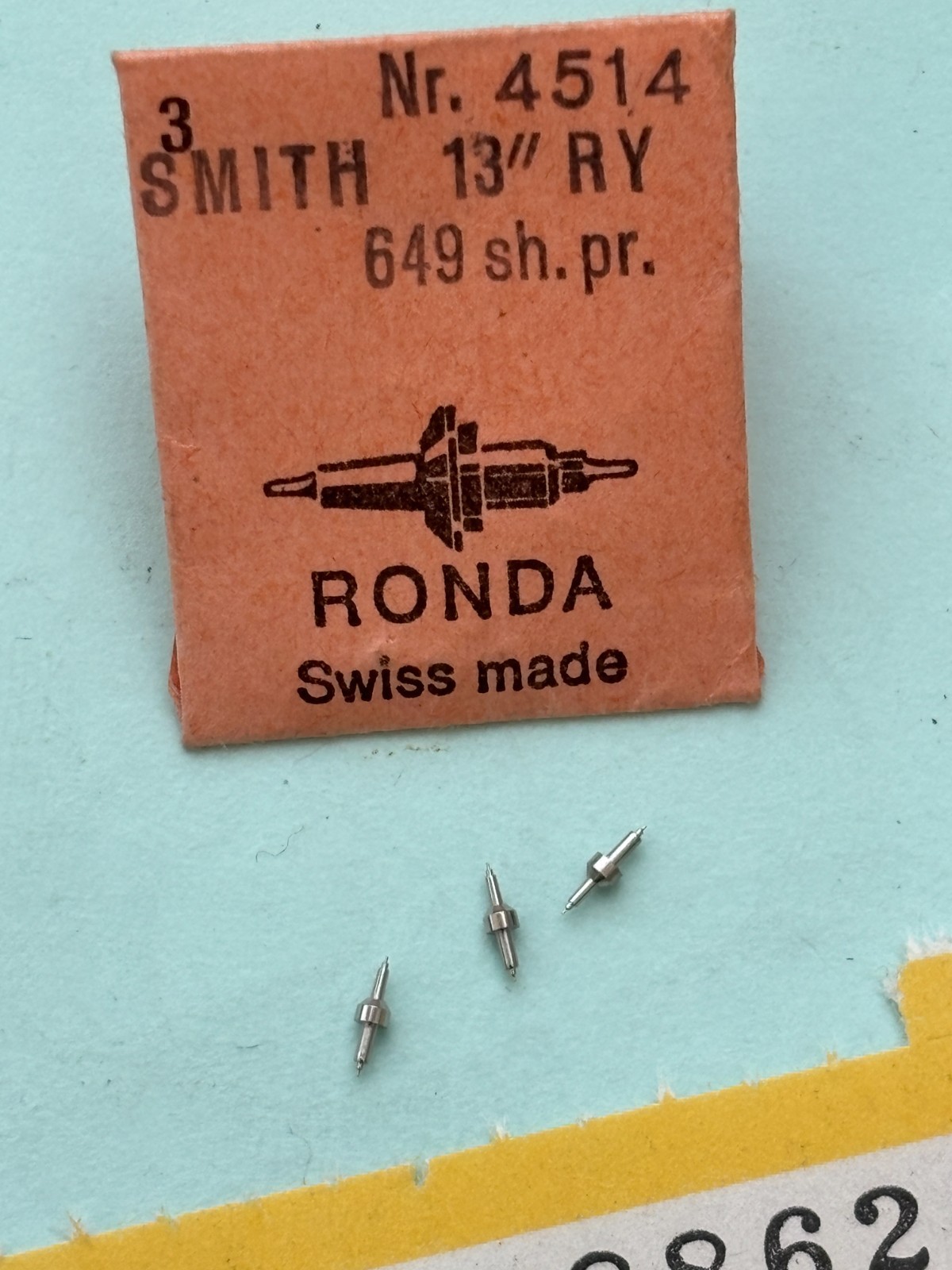 3 Smiths Empire Balance staff Ronda No 1514 13″ RY 649 Shock proof new in pack